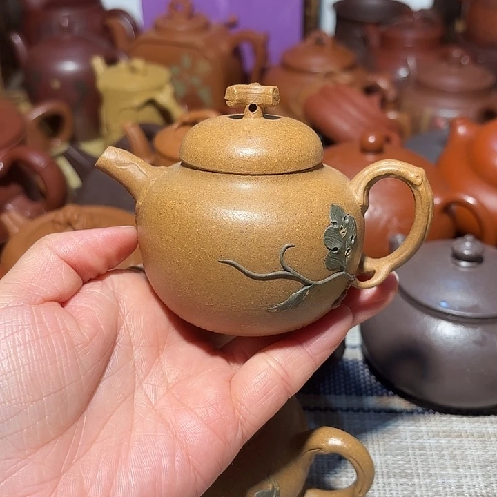 紫砂茶壶原矿宜兴紫砂