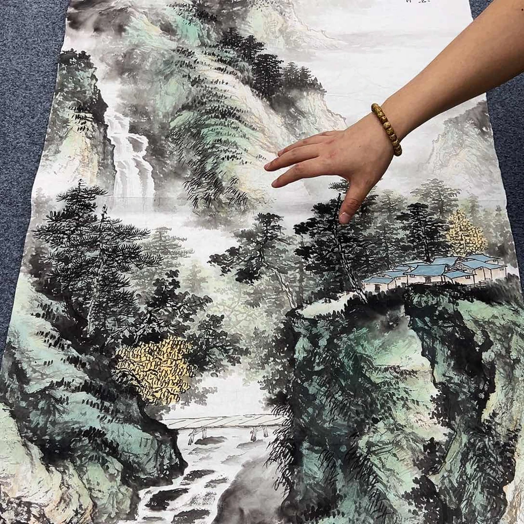 国画国画纯手绘作品欣赏