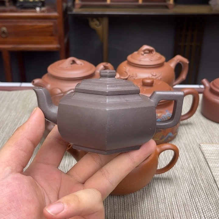 茶壶紫泥容量200左右