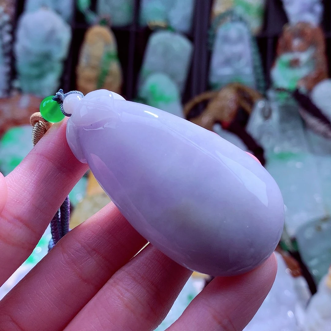 颈饰未镶嵌翡翠天然