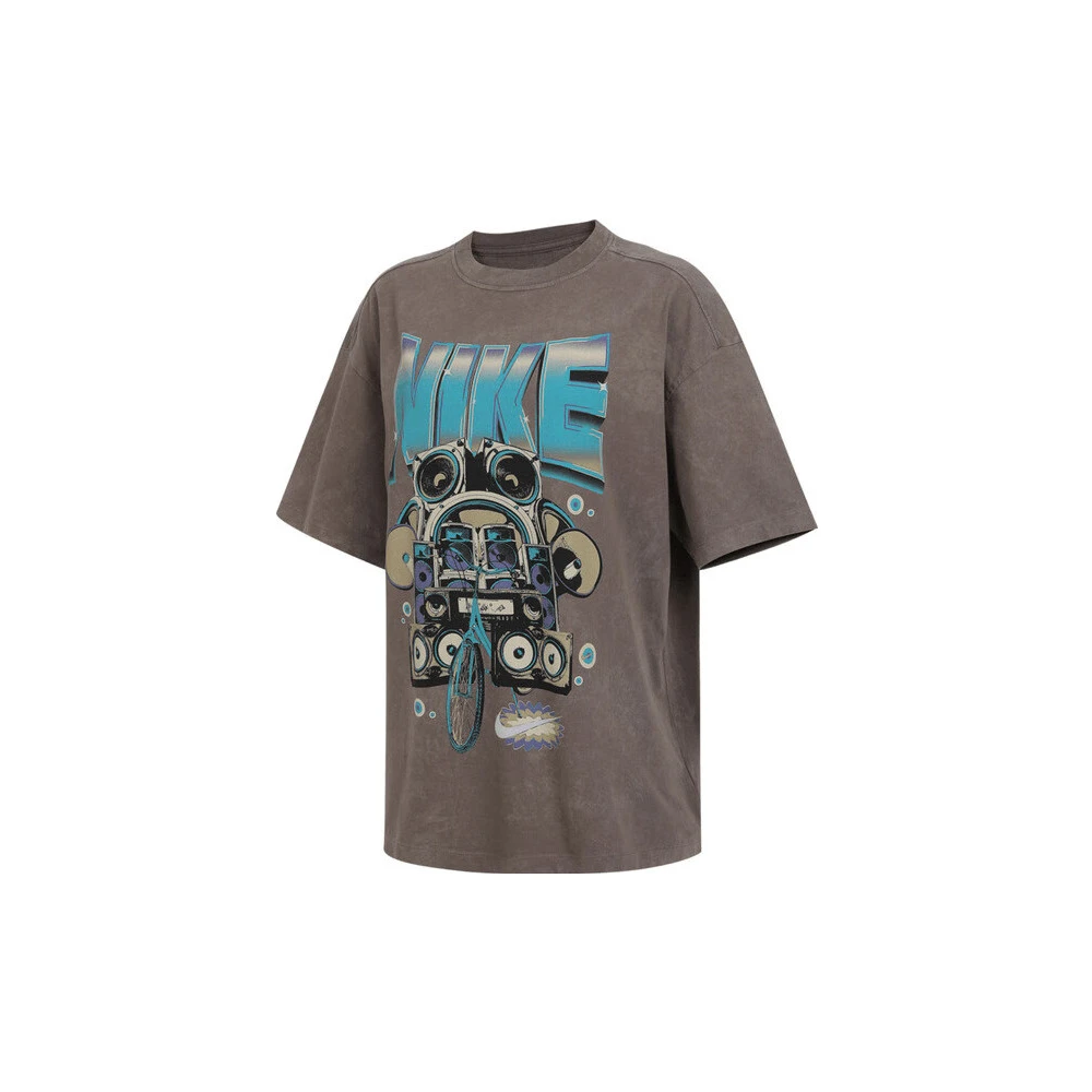 【滔搏联动】NIKE耐克女子宽松印花短袖上衣运动短袖 HF9692-214