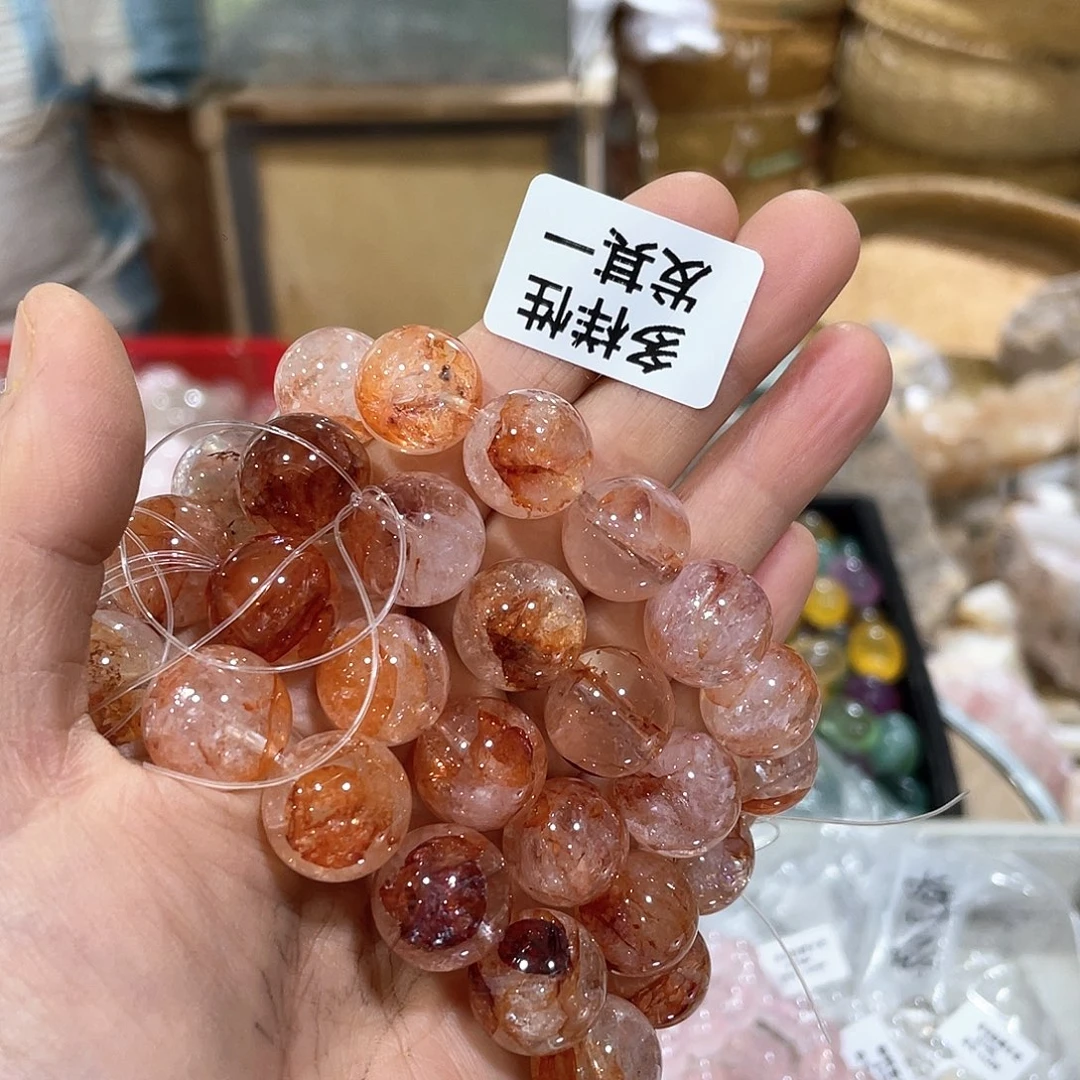 水晶手串15m m未镶嵌多样性发一条j h 829