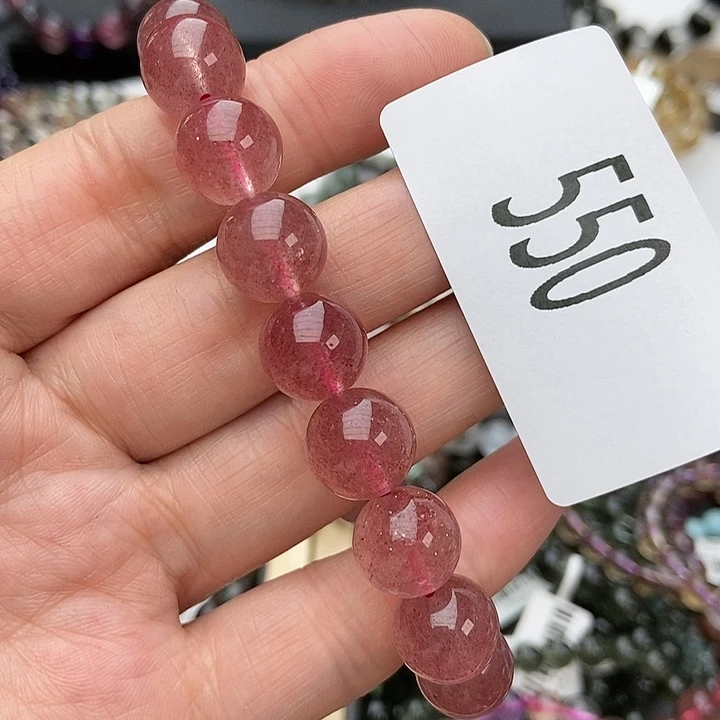 石英质玉手链未镶嵌手串