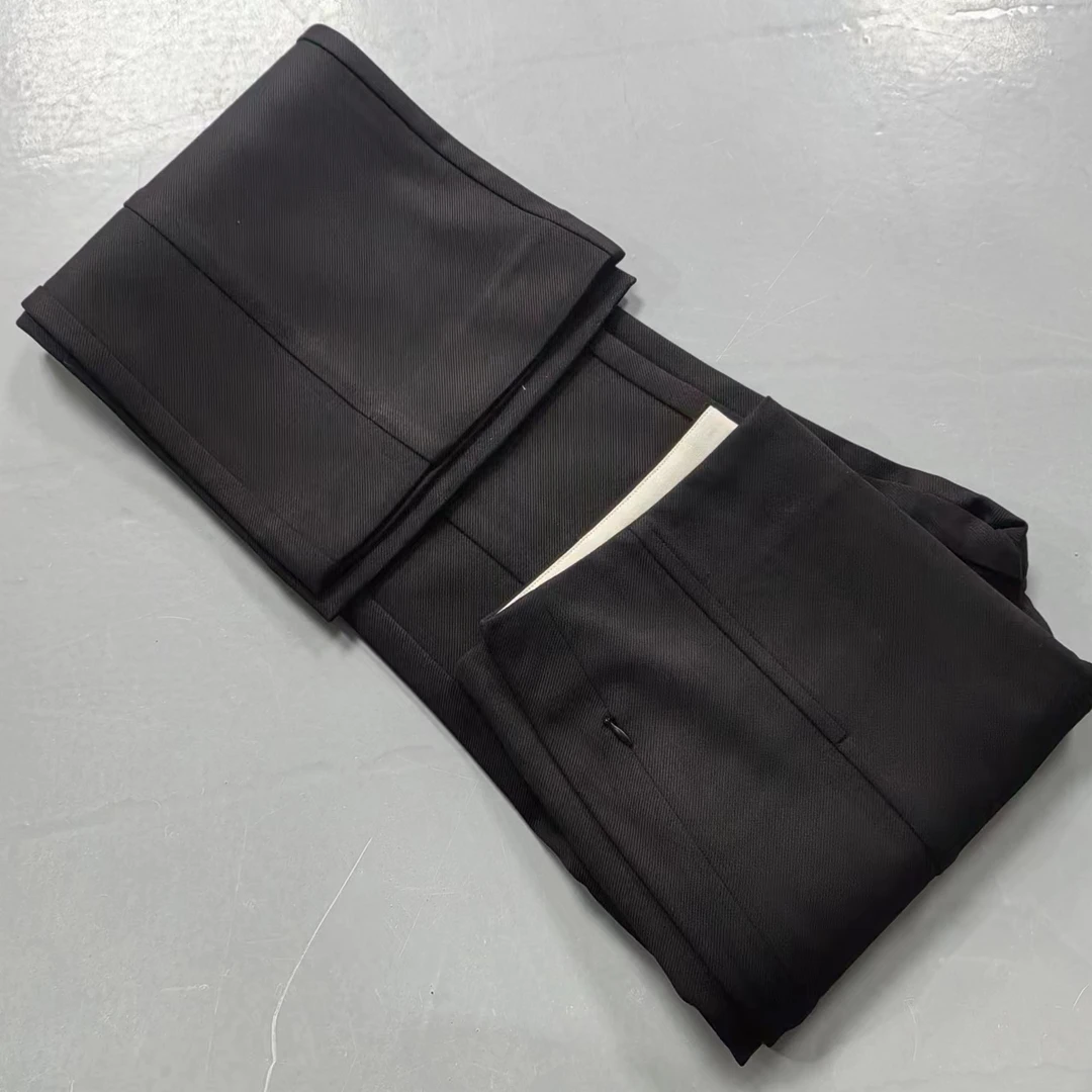 【南油玲姐】黑色休闲裤89012