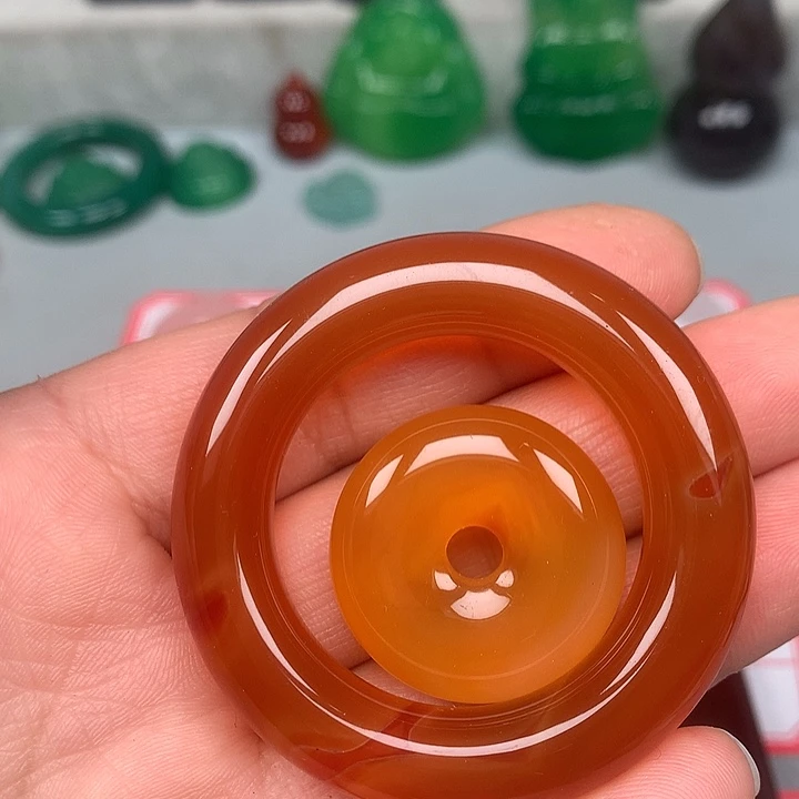希***好玛瑙/玉髓未镶嵌颈饰