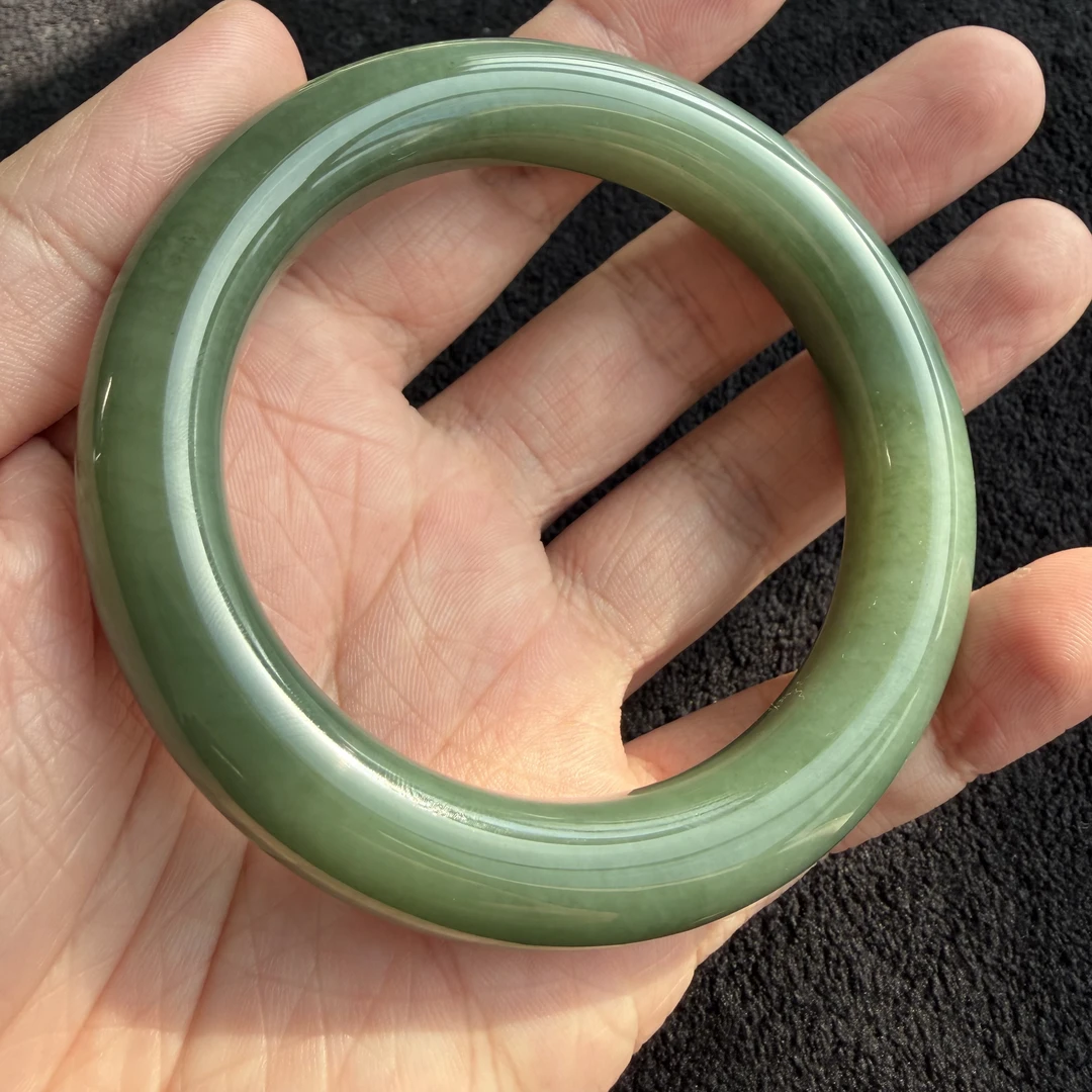 和田玉手镯青玉天花板59➕