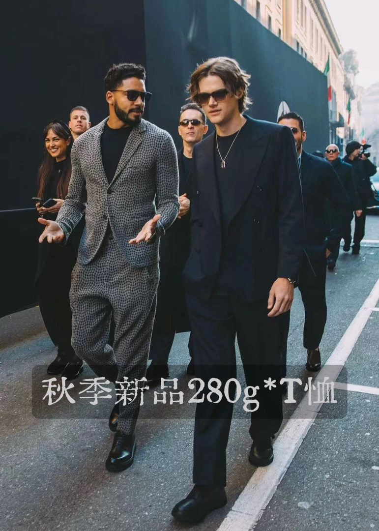2025秋季新款短袖休闲T恤男士时尚款lyt