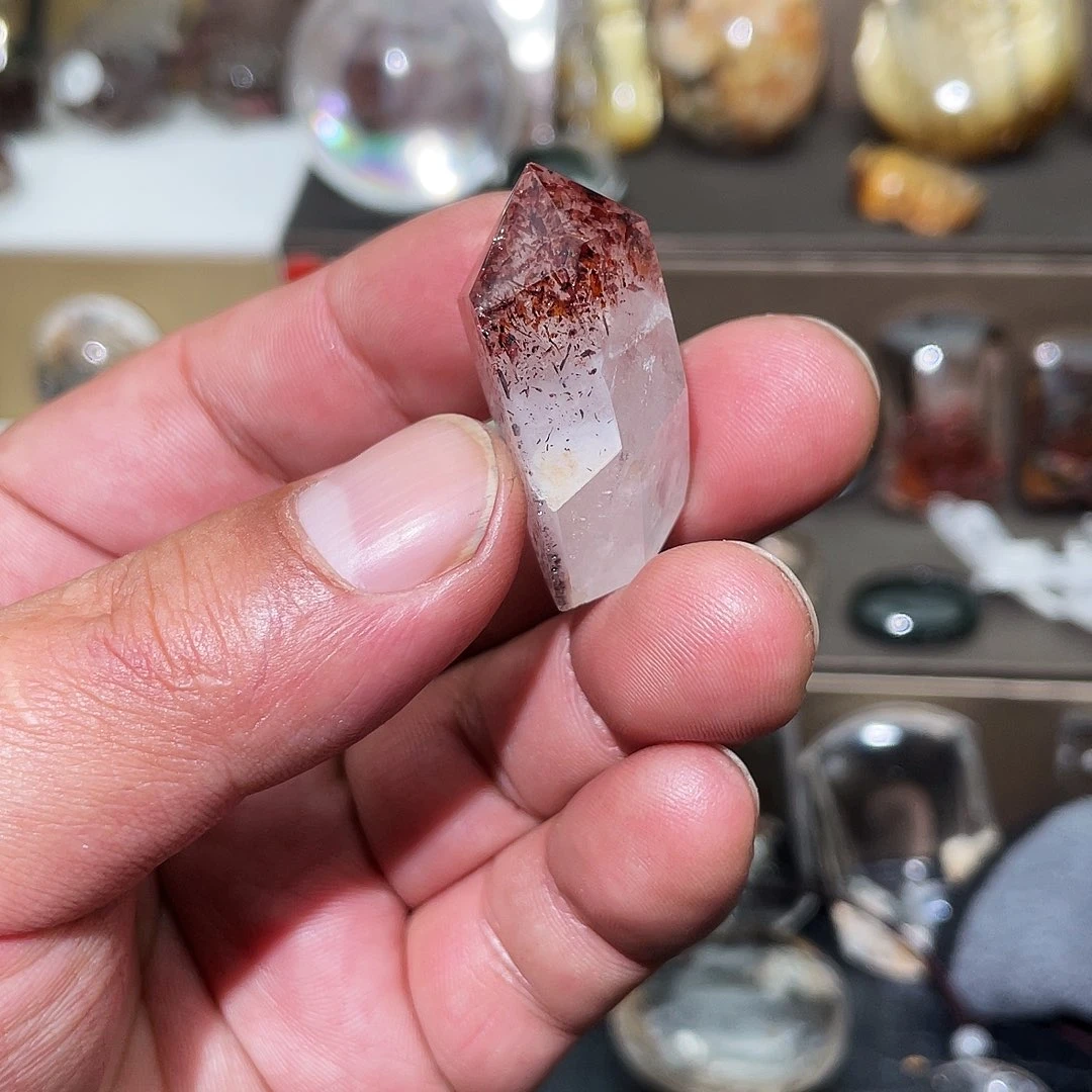 水晶颈饰未镶嵌?**猪天然水晶