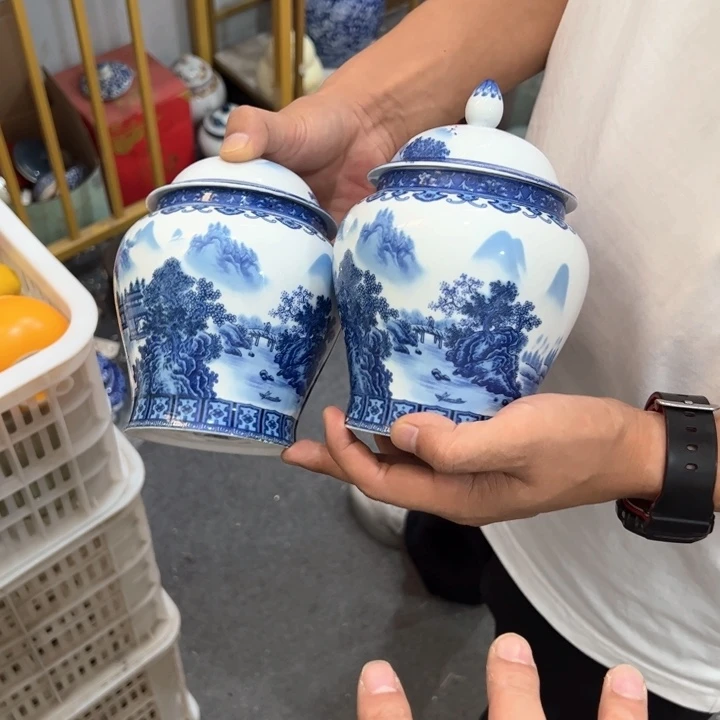 瑕疵福利品陶瓷茶叶罐