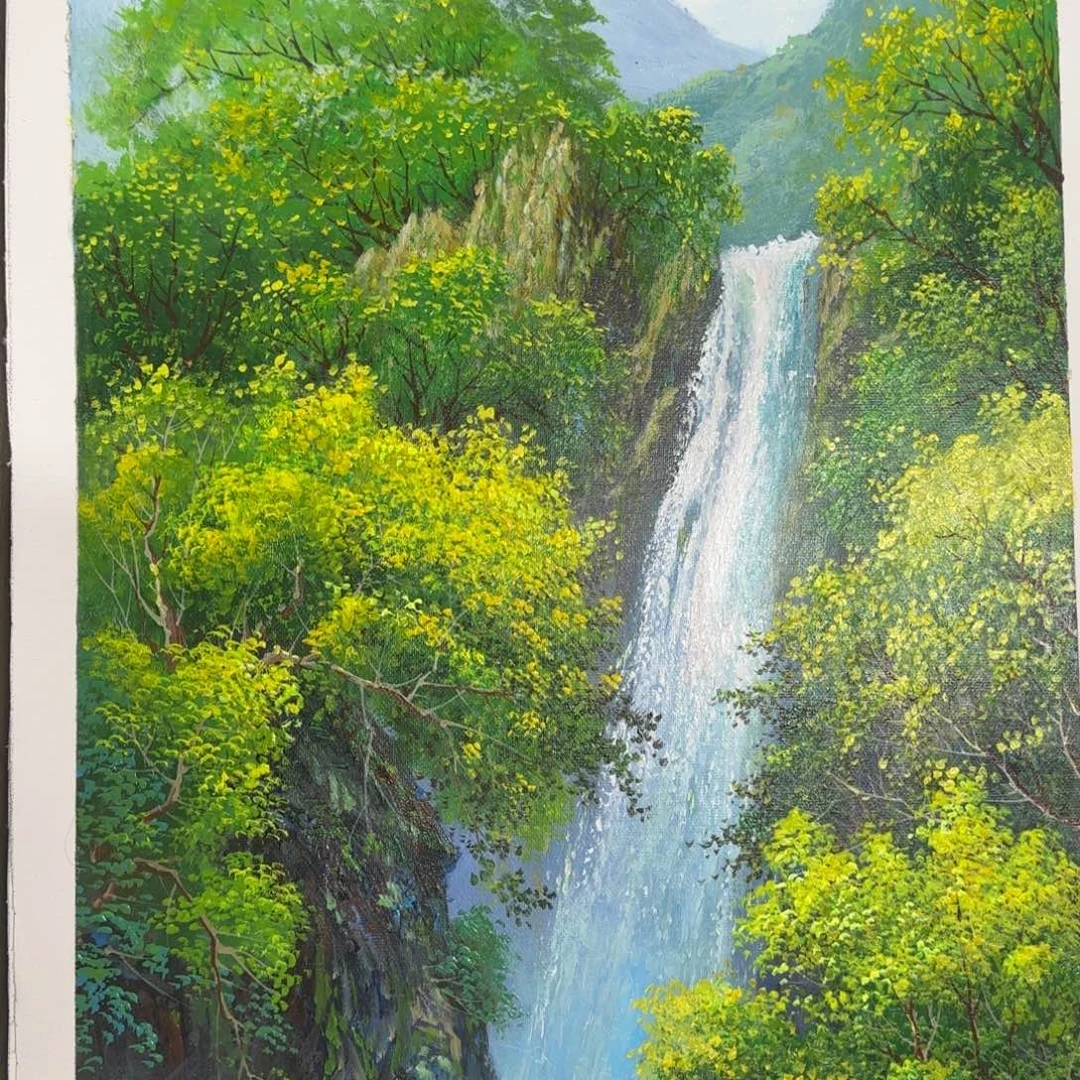 油画加油加油努力加油加油