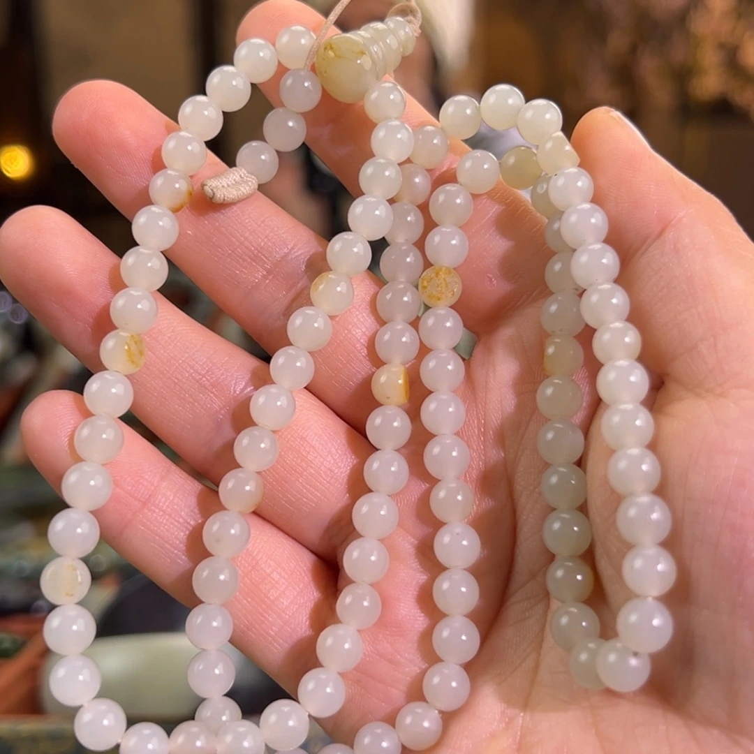 和田玉（子料）未镶嵌手串