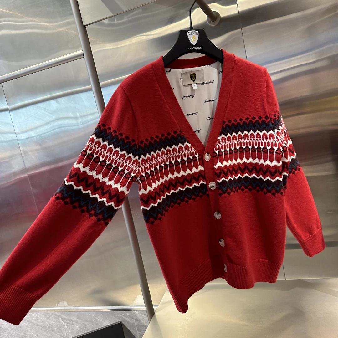 [兰博基尼]2025俱乐部年款馥雅臻萃男女款开衫针织毛衣M2111