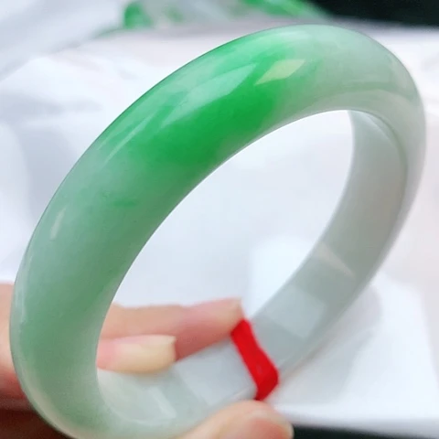 未镶嵌手镯翡翠57圈口882919