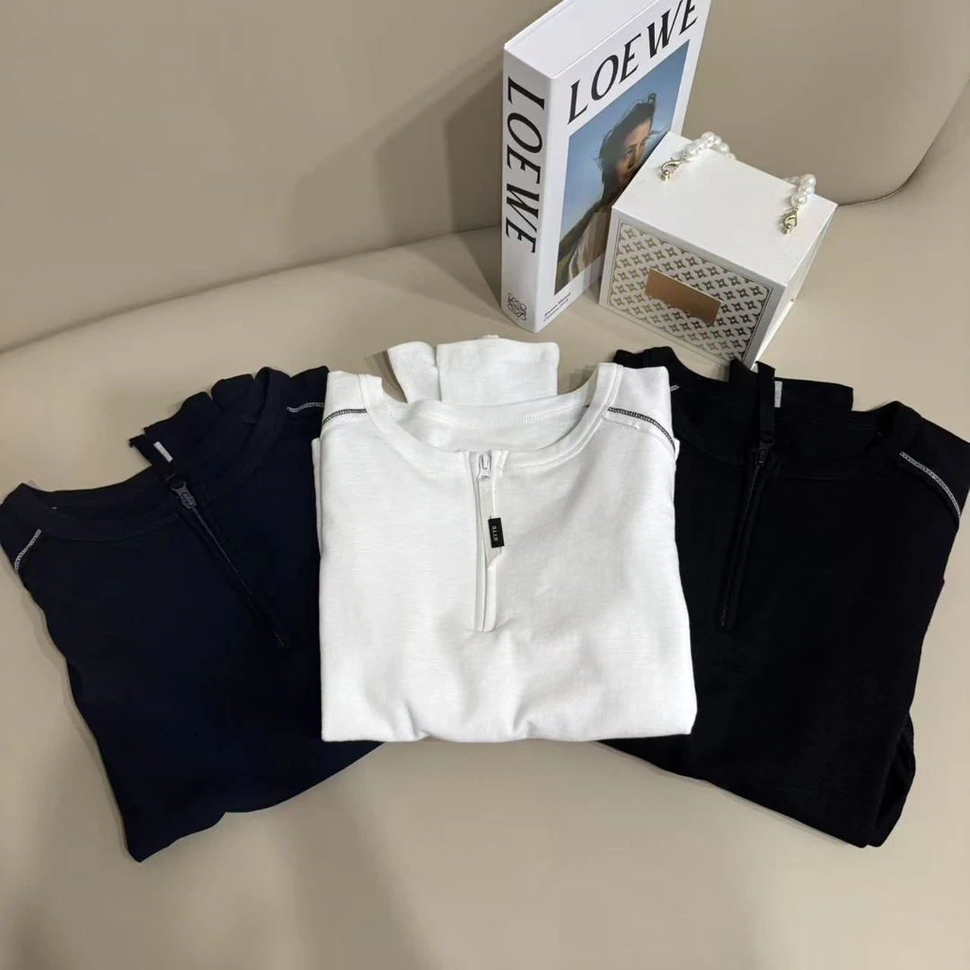 【艺术品拉链】2025秋季新款欧货时尚长袖潮流