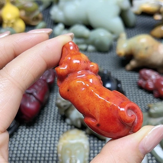 白玉菩提吊坠摆件