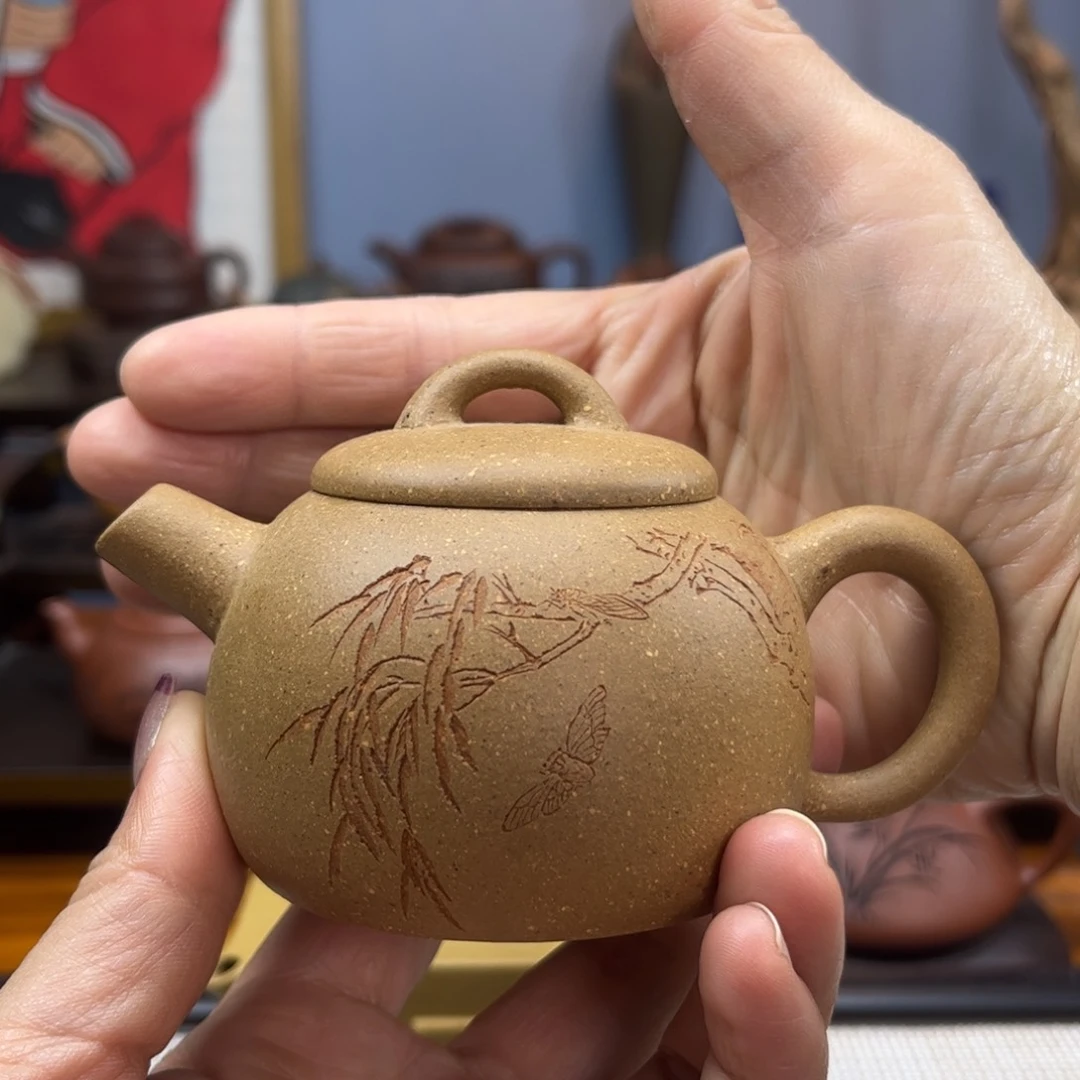 紫砂茶具半手工制作