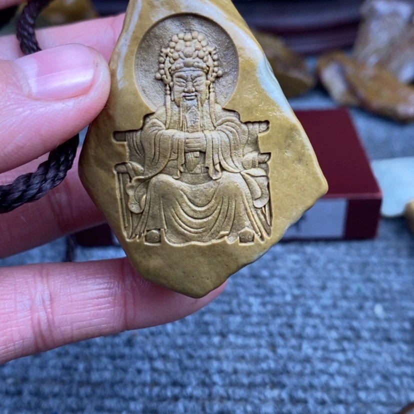 【闪购商品】原石雕刻手把件