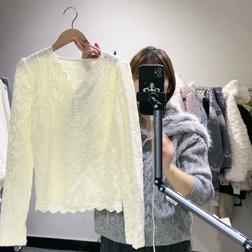 【闪购商品】蕾丝打底