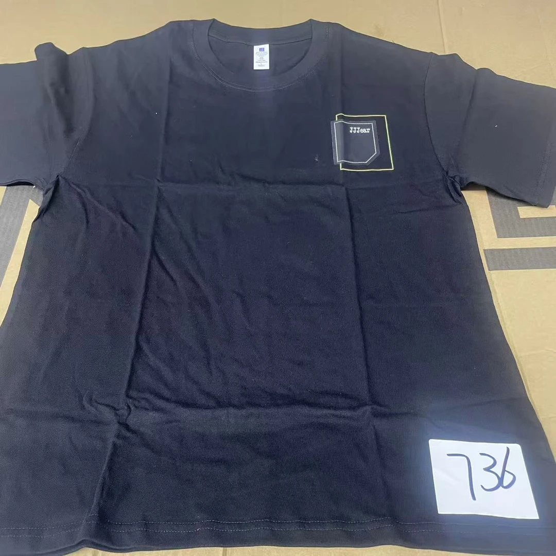 【粉丝断码】春夏款长袖时尚休闲宽松短袖736