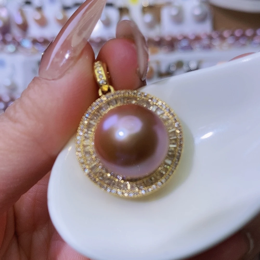 淡水珍珠颈饰合金