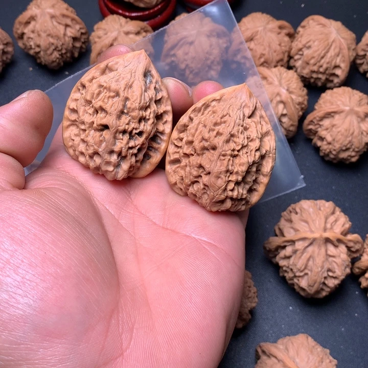 把件文玩核桃40官帽64