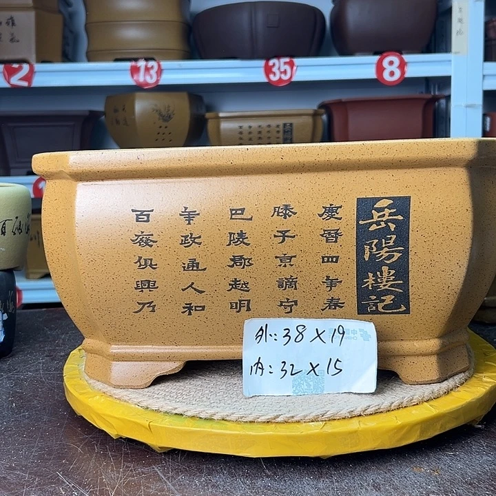 花盆紫砂蛇年大吉