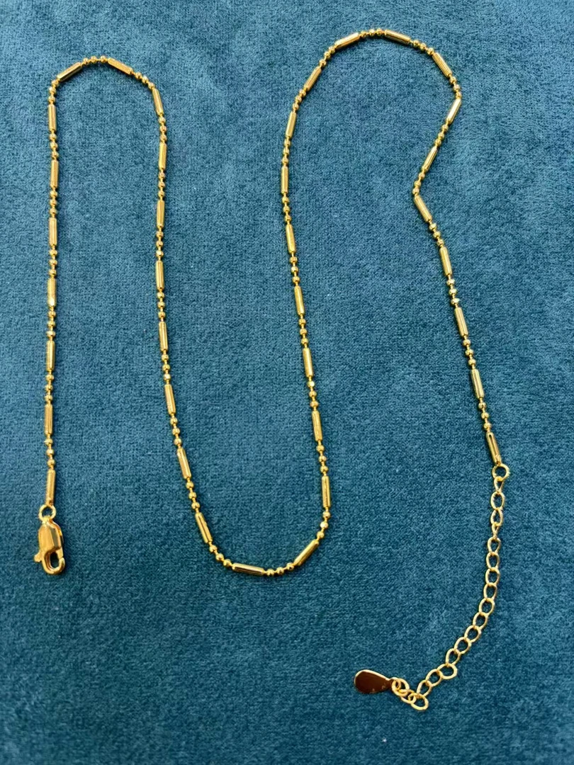 项链 琪琪甄选黄色豆豆链117