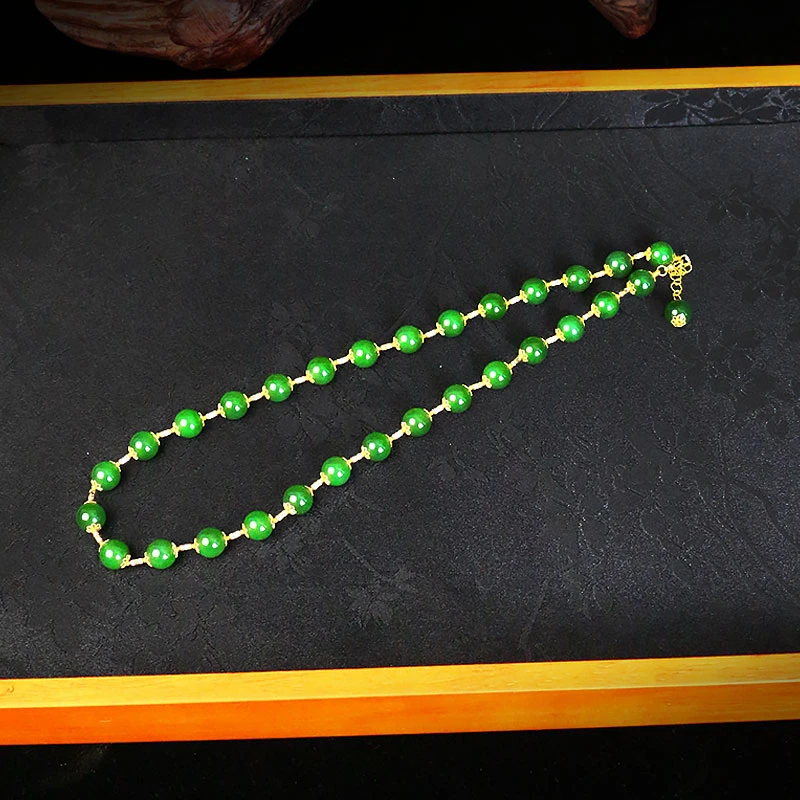 【钱满仓】和田玉项链【6094D】