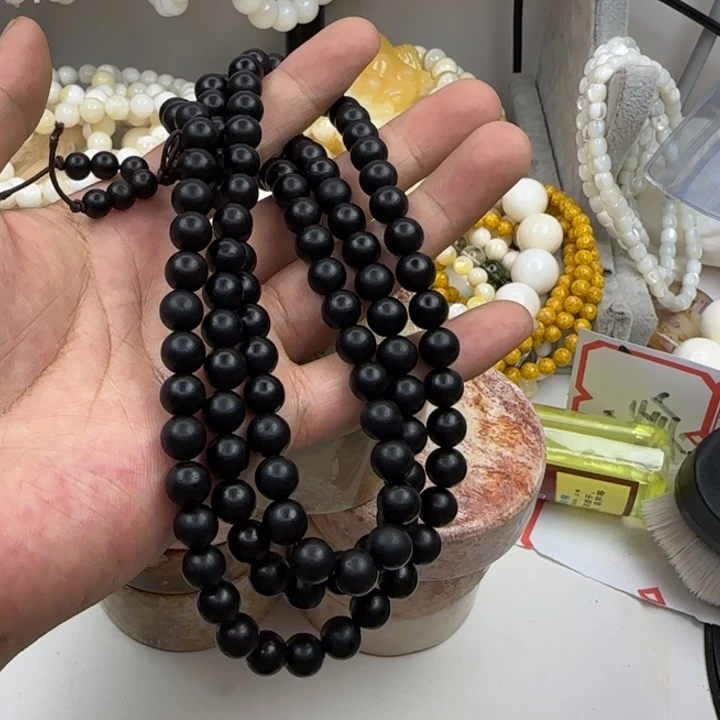 东非黑黄檀（紫光檀）手串/手链终*七个99号