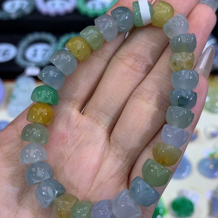 未镶嵌手链翡翠翡翠8