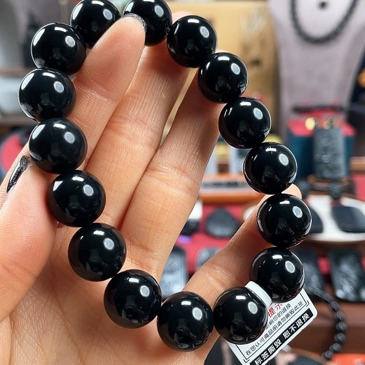 和田玉手串未镶嵌贵*卡14藏收款特价