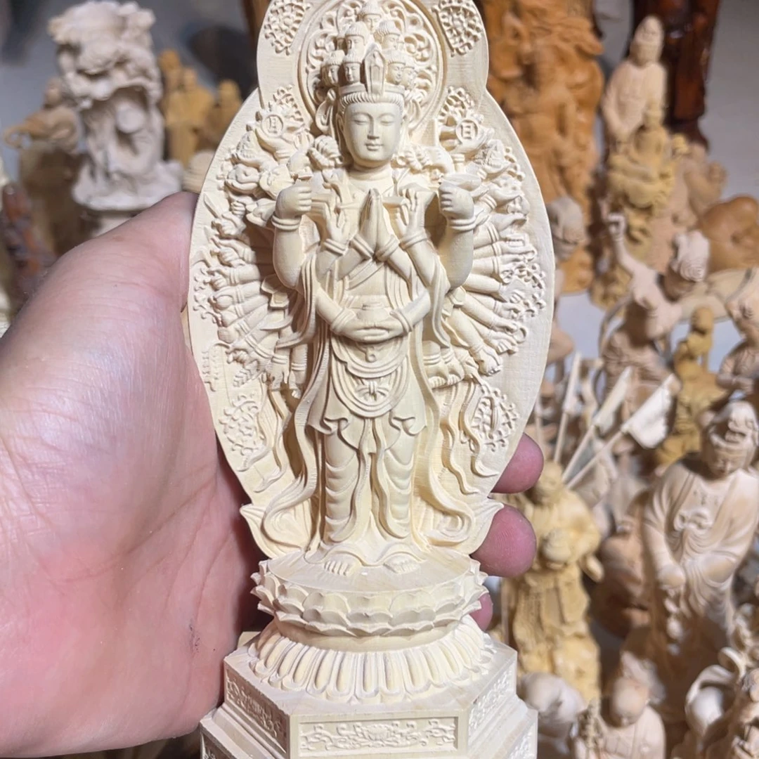 黄杨木瑕疵千手观音