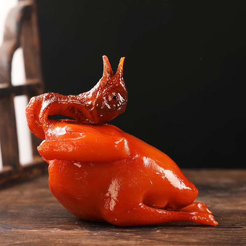 脆皮乳鸽模型 鸽子模型  烤鸭 烧鹅模型