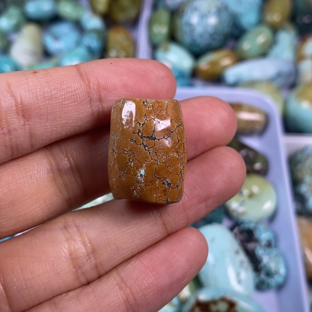 绿松石未镶嵌颈饰