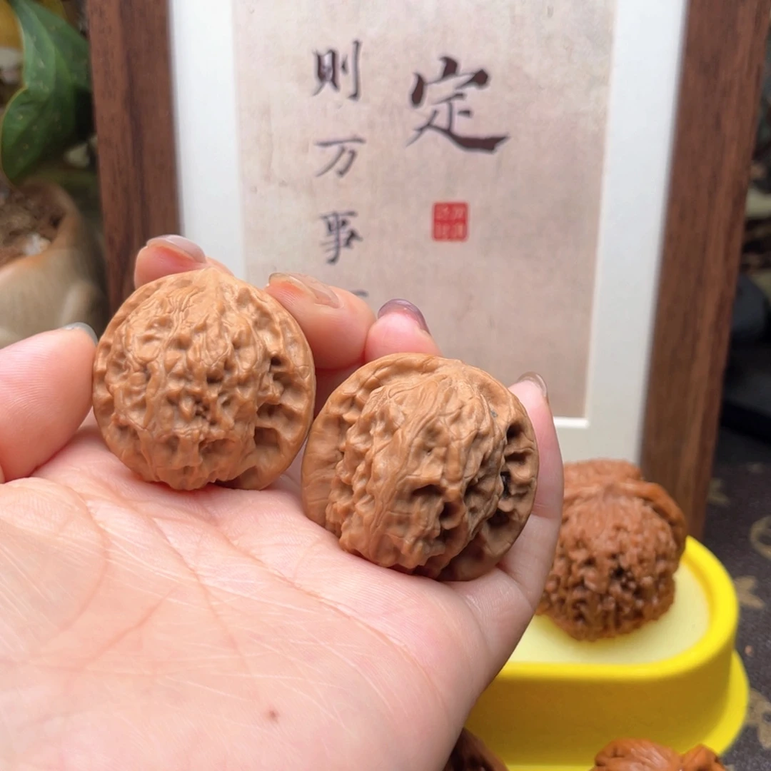 吊坠文玩核桃37野狼