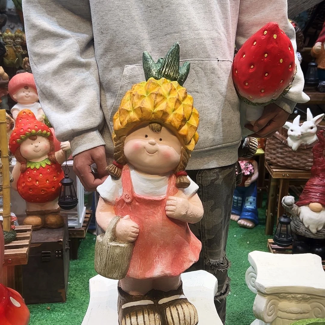 摆件花园摆件红红火火