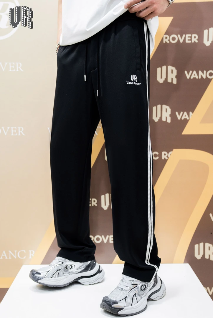 VR2025高端欧货夏季新款男士时尚宽松百搭中腰直筒休闲裤