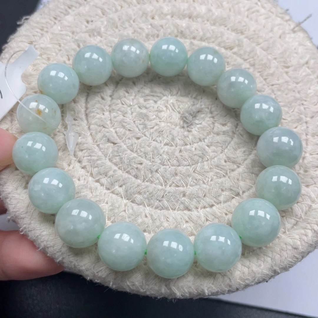 翡翠未镶嵌手链天然A货缅甸翡翠12