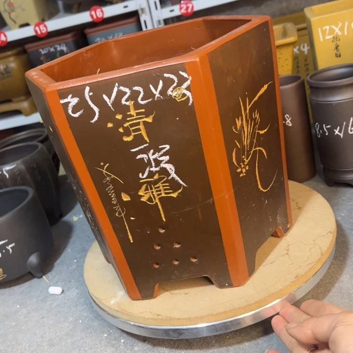 花盆紫砂紫砂花盆