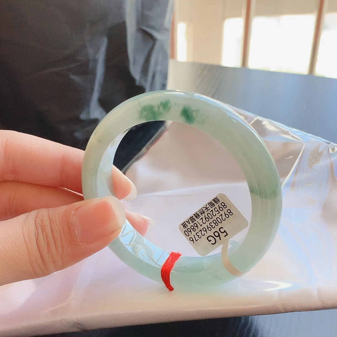 翡翠未镶嵌手镯天然缅甸翡翠A货手镯