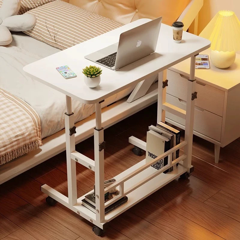 床边桌可移动升降电脑桌小户型家用小桌子卧室学习桌学生简易书桌