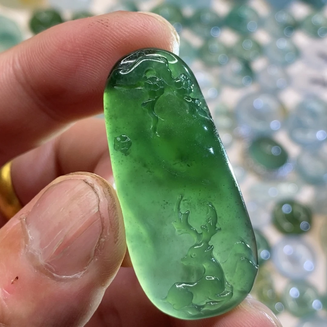 未镶嵌定制翡翠翡翠