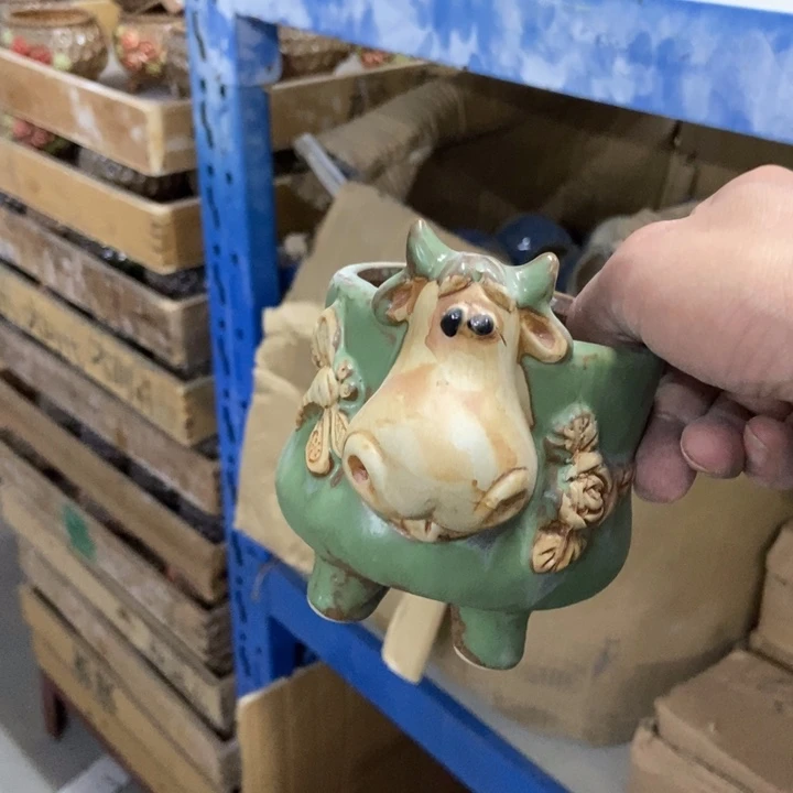 陶瓷花盆单场满9.9发9*9