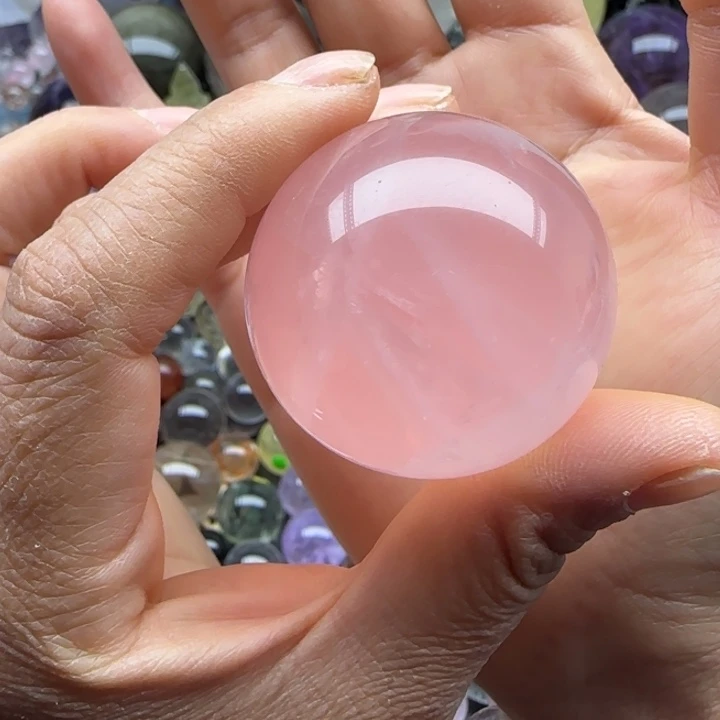 水晶珠宝半成品未镶嵌4厘米