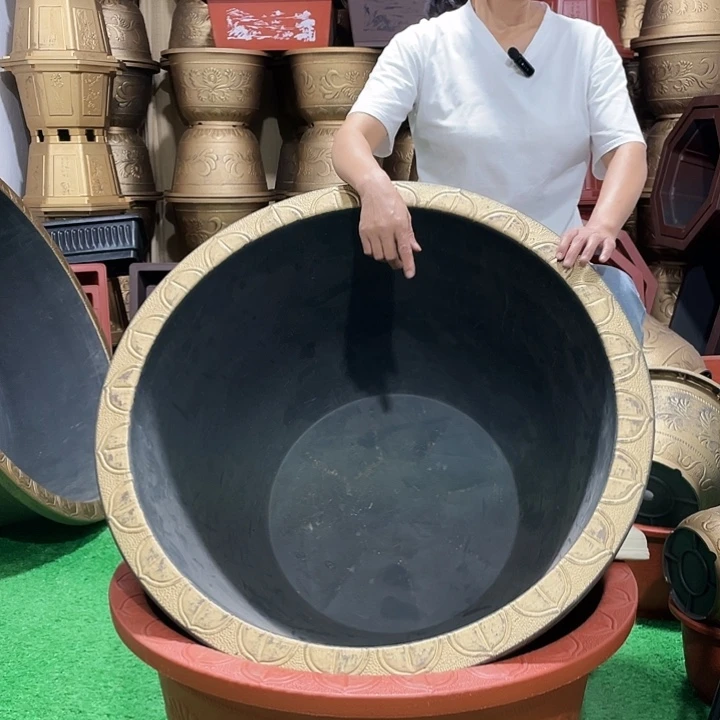 圆盆古铜八零一个