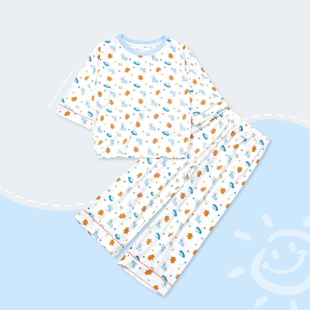 兰精莫代尔儿童内衣套0181