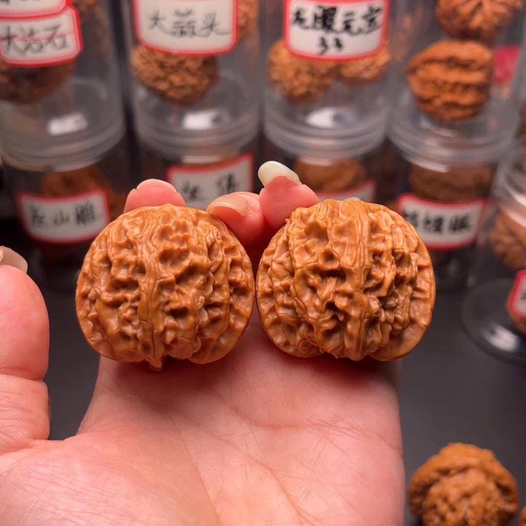 文玩核桃把件苹果