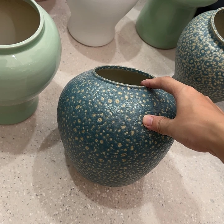 白泥花盆微瑕无孔