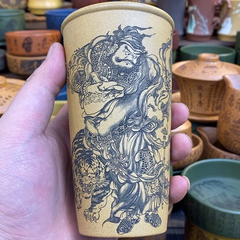 【闪购商品】紫砂杯子宜兴全手工紫砂杯