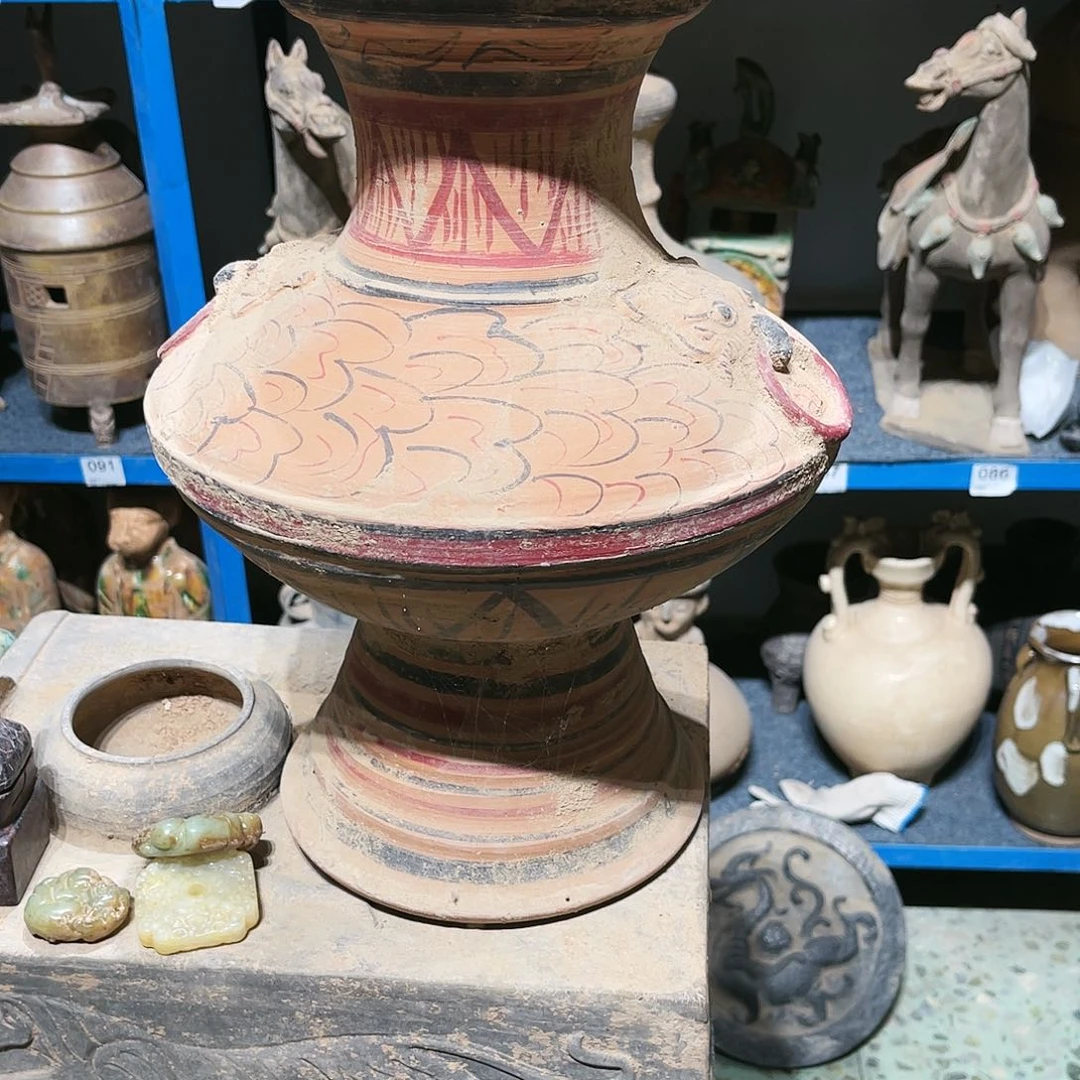 小*高瓦当摆件茶台的一